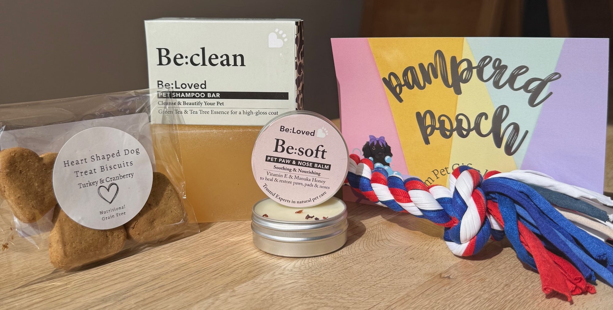 Mini Pampered Pooch | Heart Shaped Biscuits